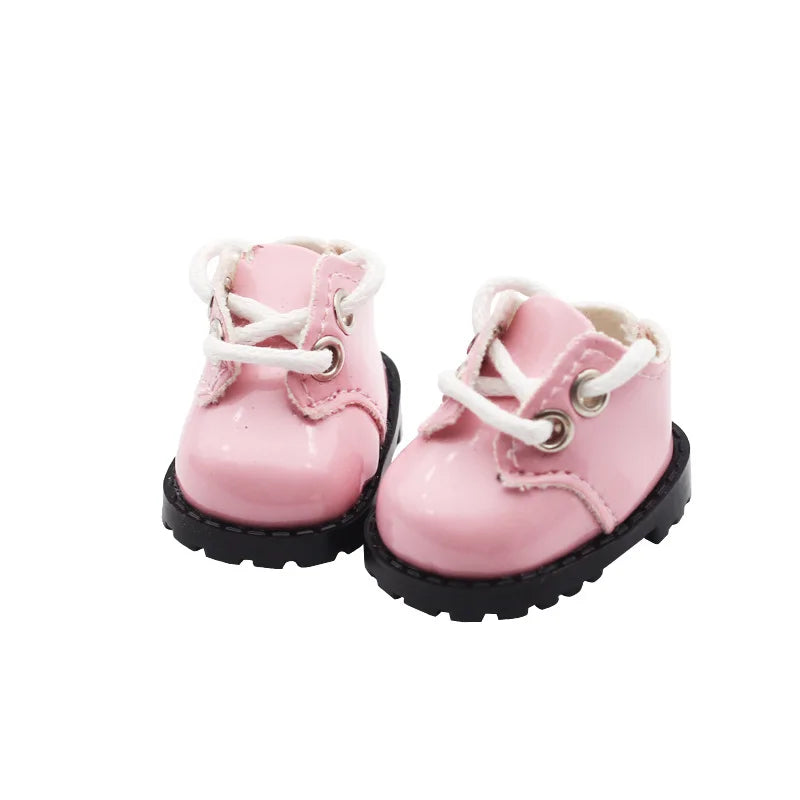 17cm Labubu Leather Boots