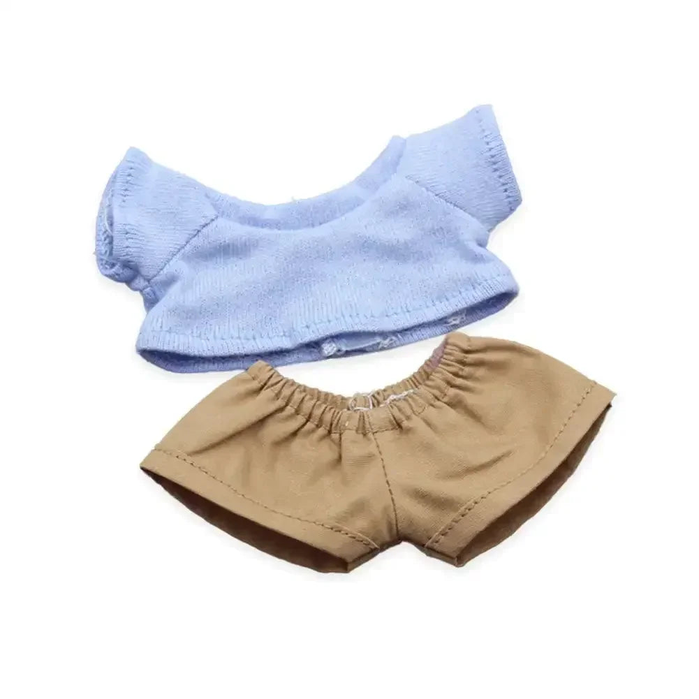 17cm Labubu Leisure Denim Outfit Set