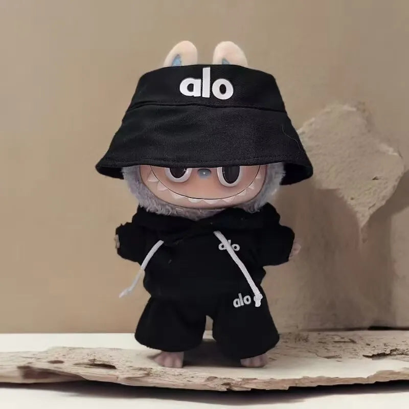 17cm Labubu Doll Clothes Set Advanced clothes designer labubu