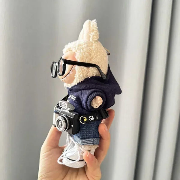 Fear Hoodie Set for 17cm Labubu Dolls