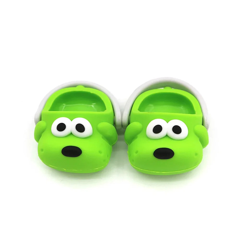 17cm Labubu Cute Animal Rubber Slippers