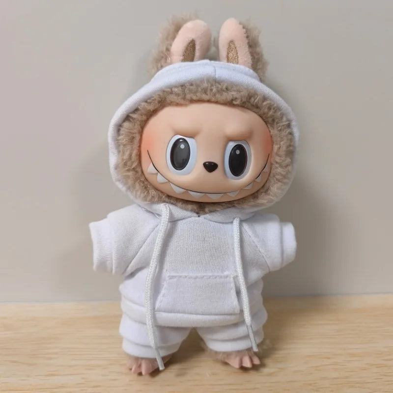 17cm Labubu Hoodie Sweatshirt & Pants Set