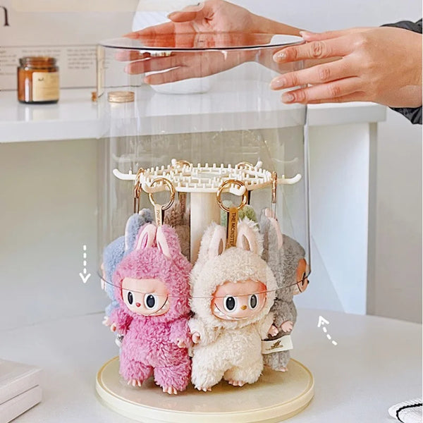 17cm Labubu Rotating Pendant Display Box