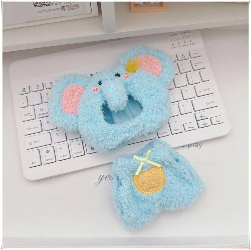🐾 Adorable Animal Cosplay Outfits for 17cm Labubu Dolls