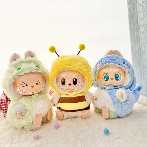 Adorable Cartoon outfit 17cm Labubu Doll Outfit Set