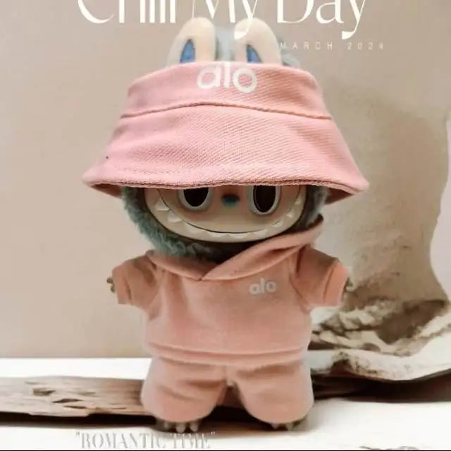 17cm Labubu Doll Clothes Set Advanced clothes designer labubu