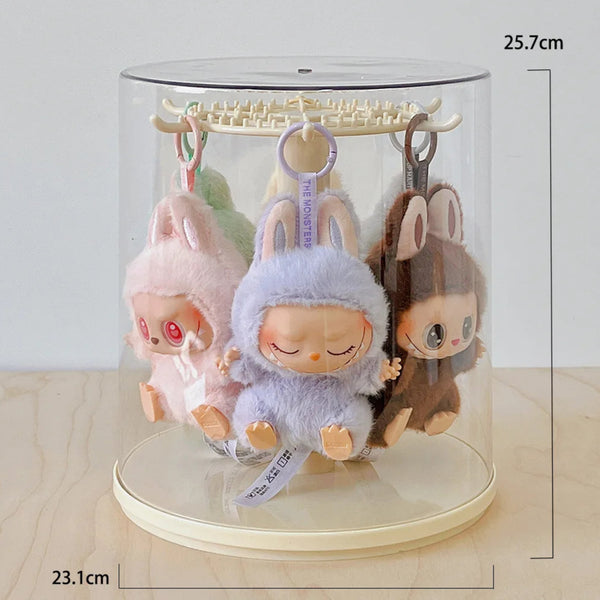 17cm Labubu Rotating Pendant Display Box
