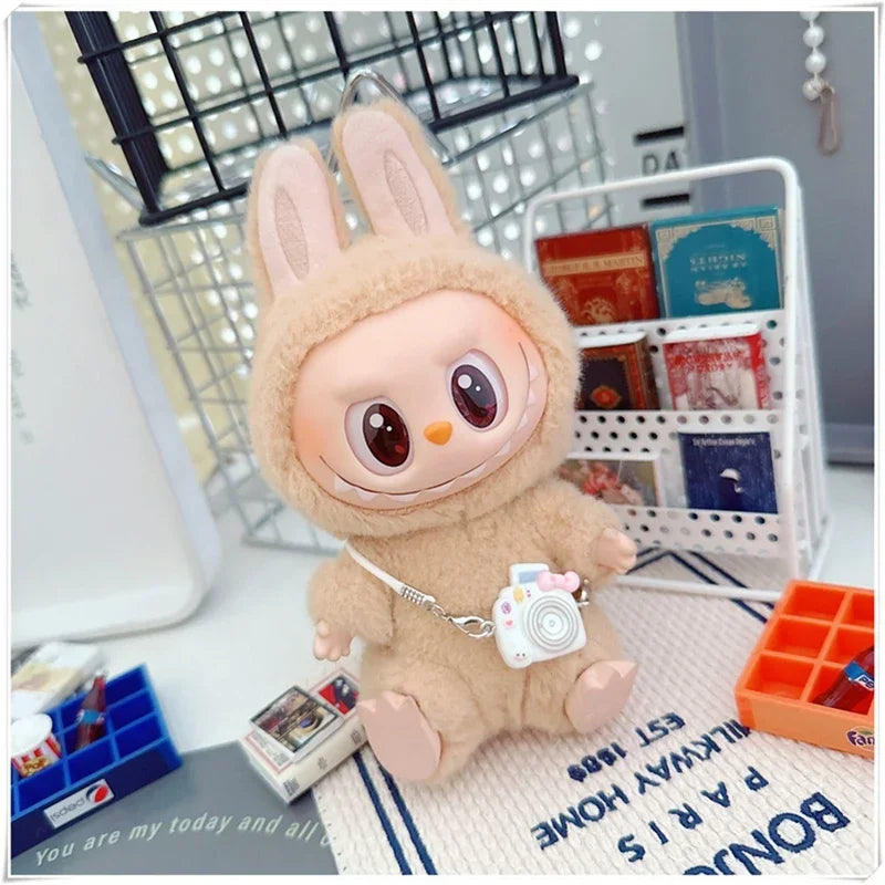 🐾 Adorable Animal Cosplay Outfits for 17cm Labubu Dolls