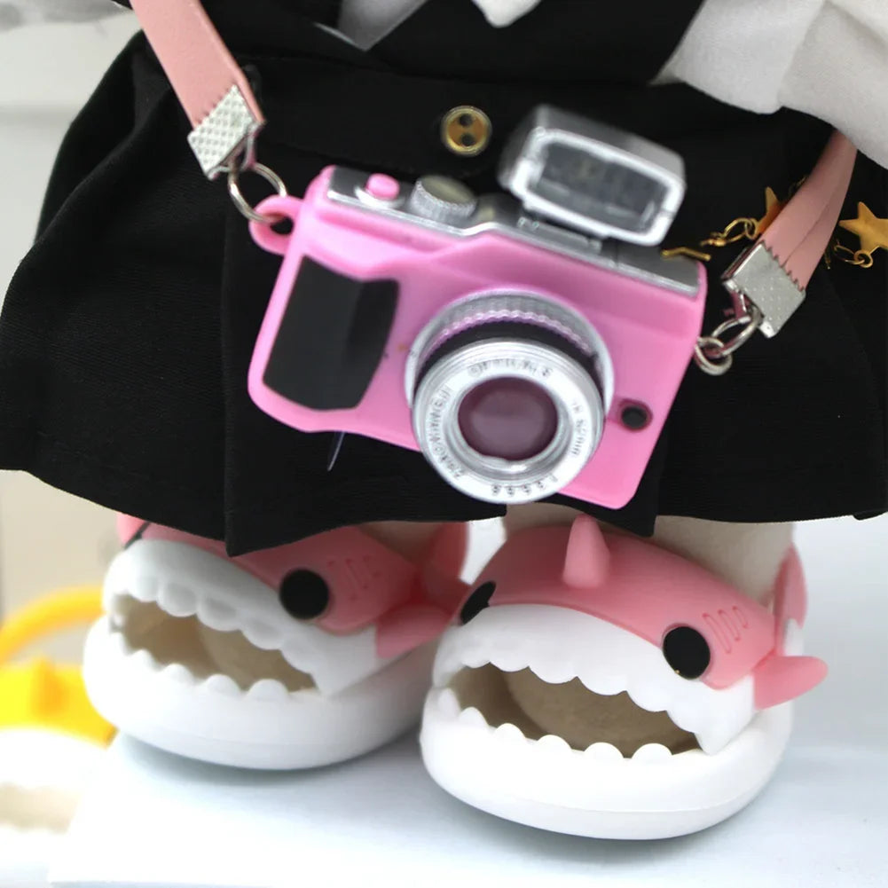 17cm Labubu Cute Animal Rubber Slippers