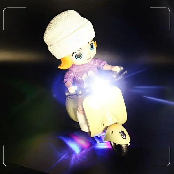Labubu Electric Motorcycle with Light & Music