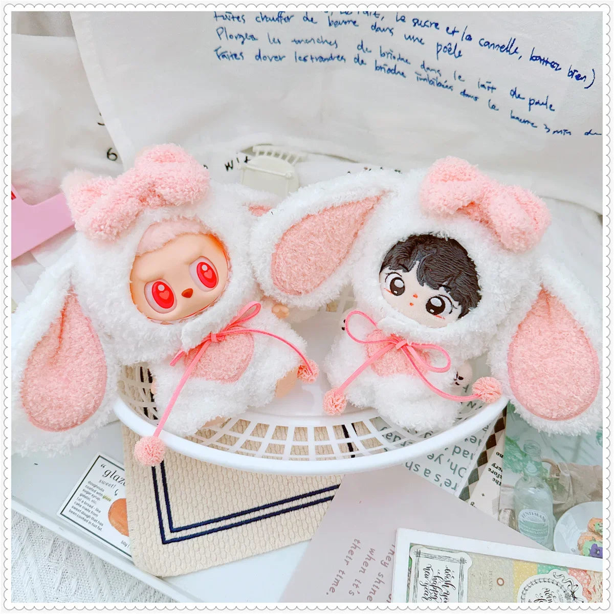 🐾 Adorable Animal Cosplay Outfits for 17cm Labubu Dolls