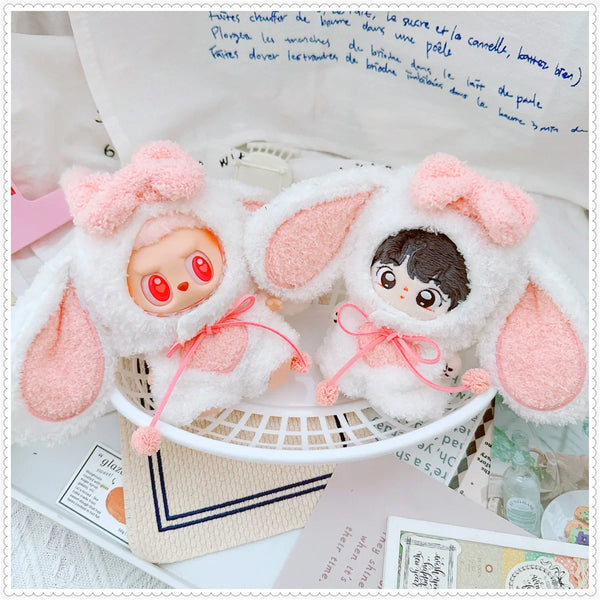 🐾 Adorable Animal Cosplay Outfits for 17cm Labubu Dolls