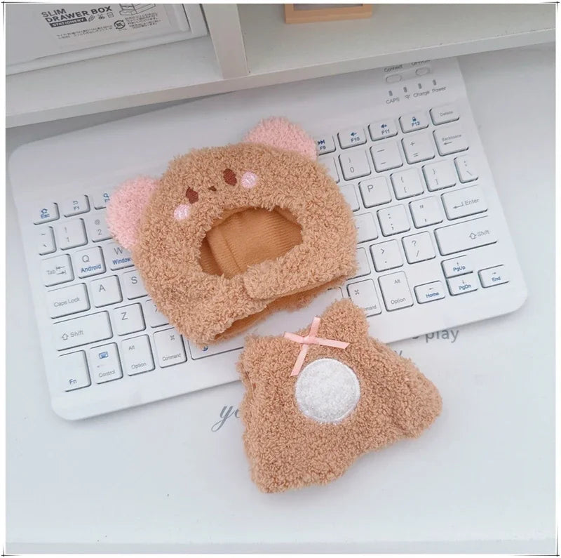 🐾 Adorable Animal Cosplay Outfits for 17cm Labubu Dolls