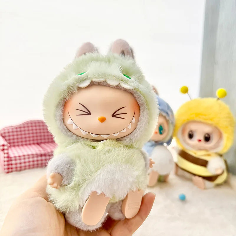 Adorable Cartoon outfit 17cm Labubu Doll Outfit Set