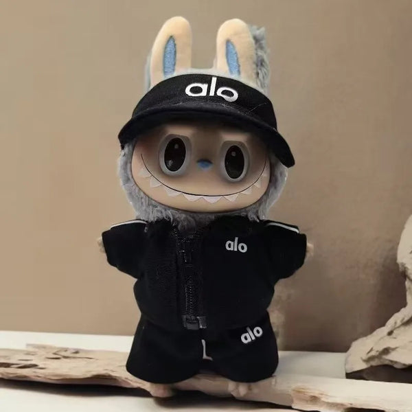 17cm Labubu Doll Clothes Set Advanced clothes designer labubu