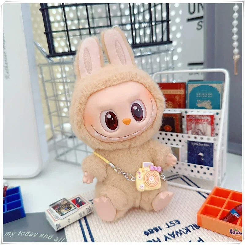 🐾 Adorable Animal Cosplay Outfits for 17cm Labubu Dolls