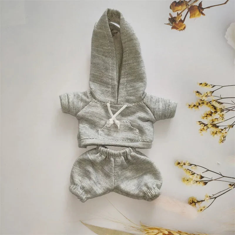17cm Labubu Hoodie Sweatshirt & Pants Set