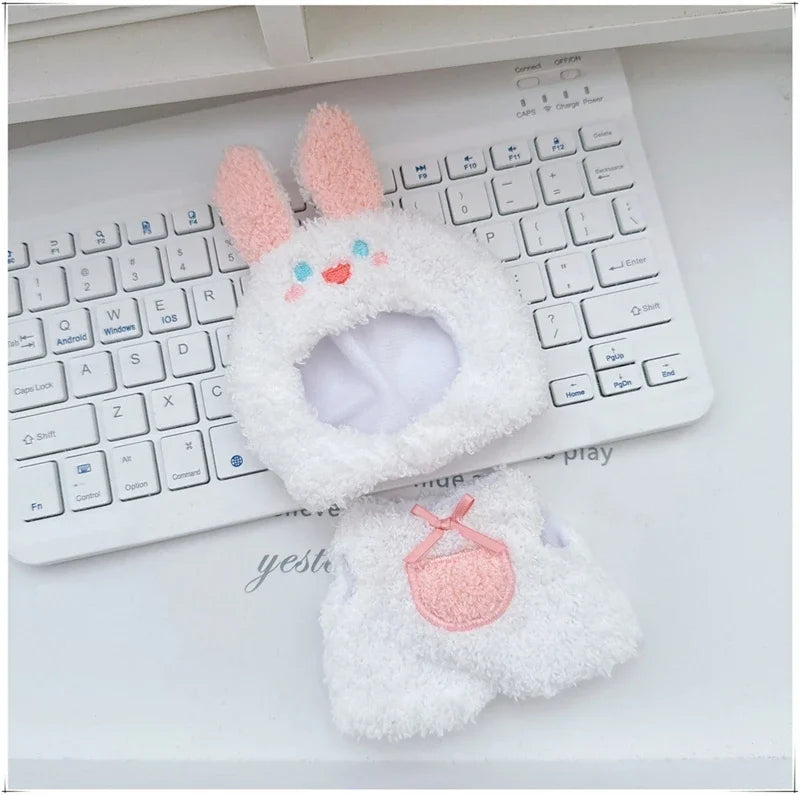🐾 Adorable Animal Cosplay Outfits for 17cm Labubu Dolls