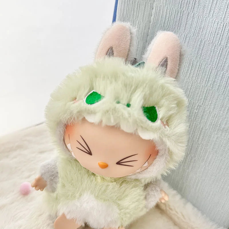Adorable Cartoon outfit 17cm Labubu Doll Outfit Set