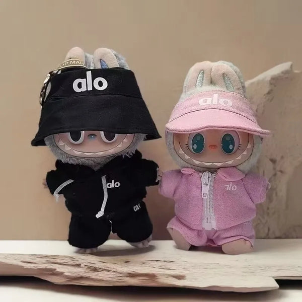 17cm Labubu Doll Clothes Set Advanced clothes designer labubu