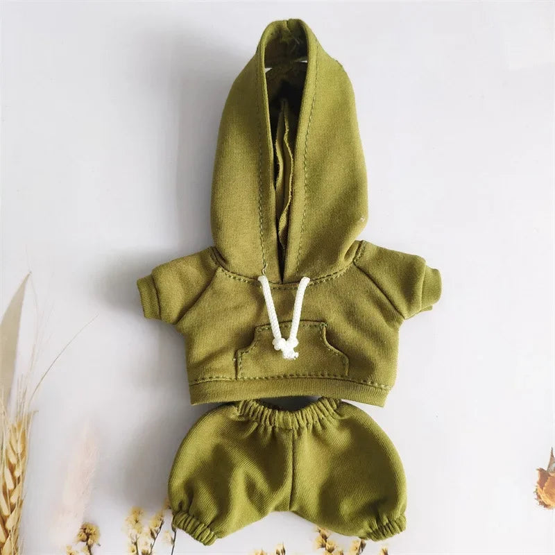 17cm Labubu Hoodie Sweatshirt & Pants Set