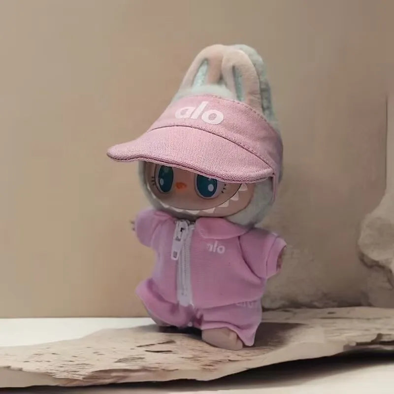 17cm Labubu Doll Clothes Set Advanced clothes designer labubu