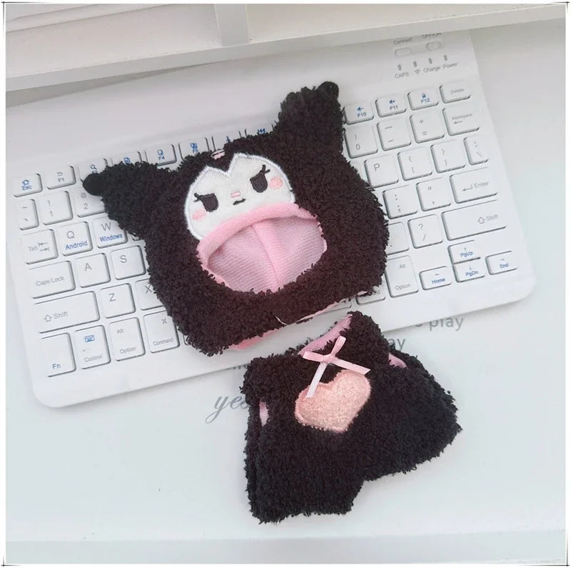 🐾 Adorable Animal Cosplay Outfits for 17cm Labubu Dolls