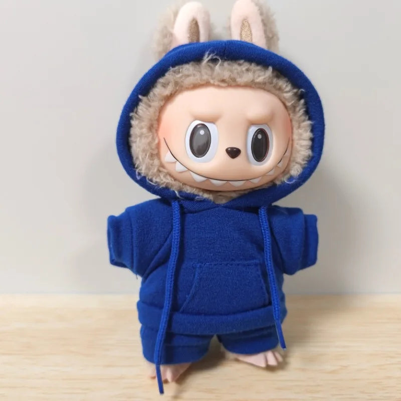 17cm Labubu Hoodie Sweatshirt & Pants Set