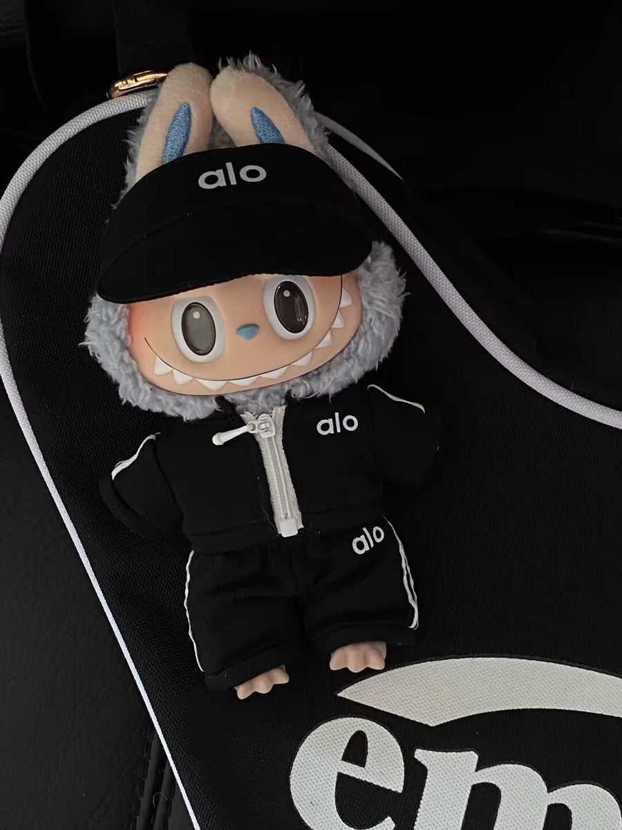 17cm Labubu Doll Clothes Set Advanced clothes designer labubu