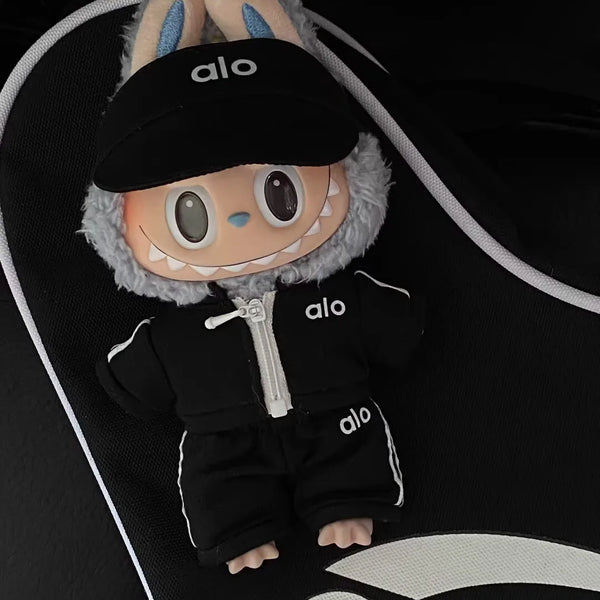 17cm Labubu Doll Clothes Set Advanced clothes designer labubu