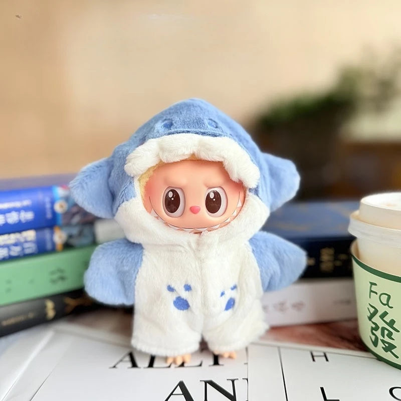 Adorable Cartoon outfit 17cm Labubu Doll Outfit Set