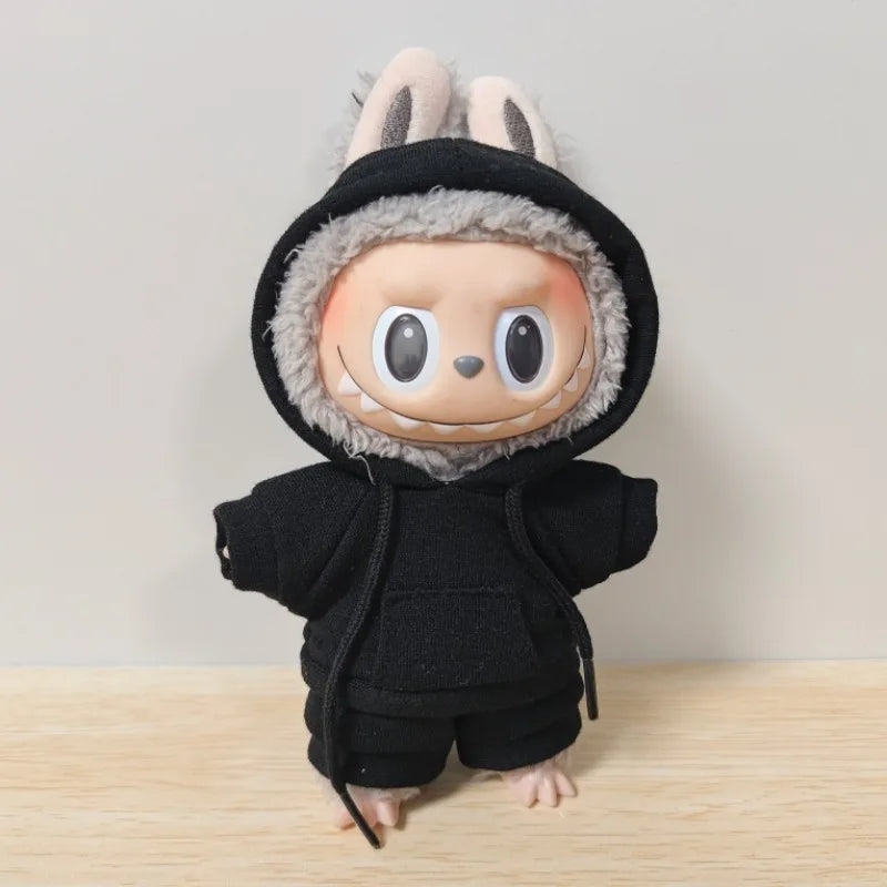 17cm Labubu Hoodie Sweatshirt & Pants Set