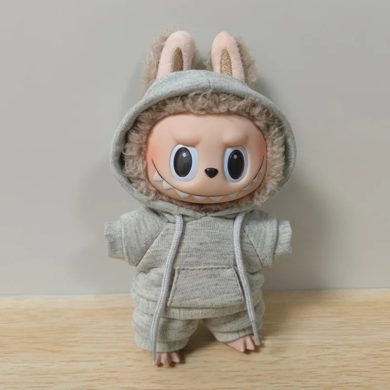 17cm Labubu Hoodie Sweatshirt & Pants Set