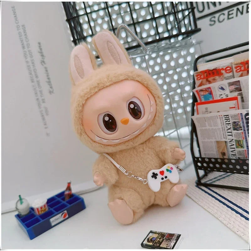 🐾 Adorable Animal Cosplay Outfits for 17cm Labubu Dolls
