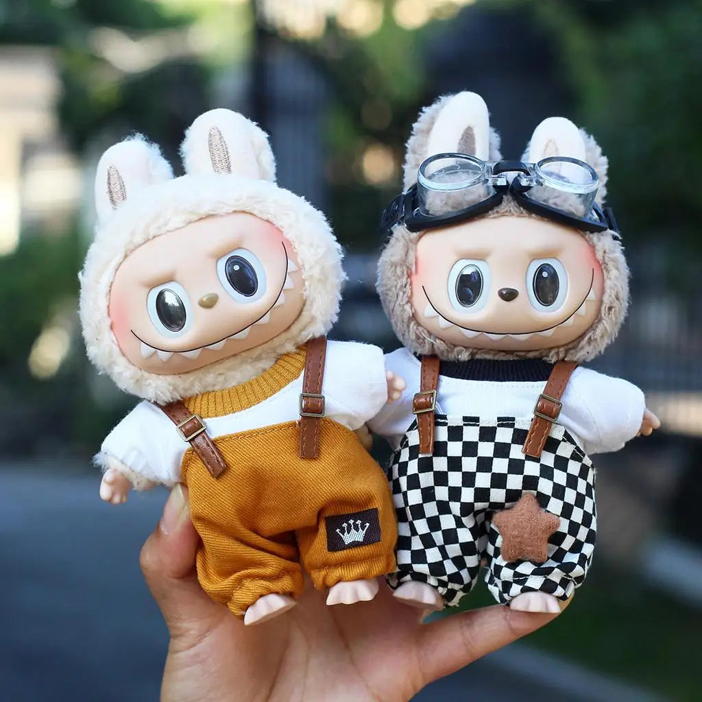 17cm Labubu Kpop Romper Outfit