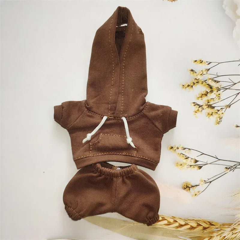 17cm Labubu Hoodie Sweatshirt & Pants Set