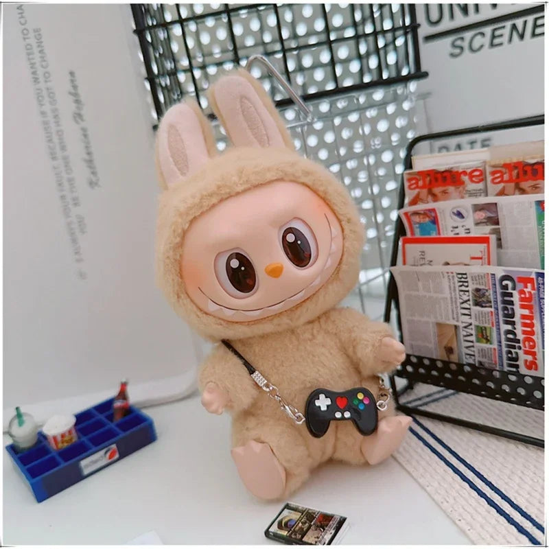 🐾 Adorable Animal Cosplay Outfits for 17cm Labubu Dolls