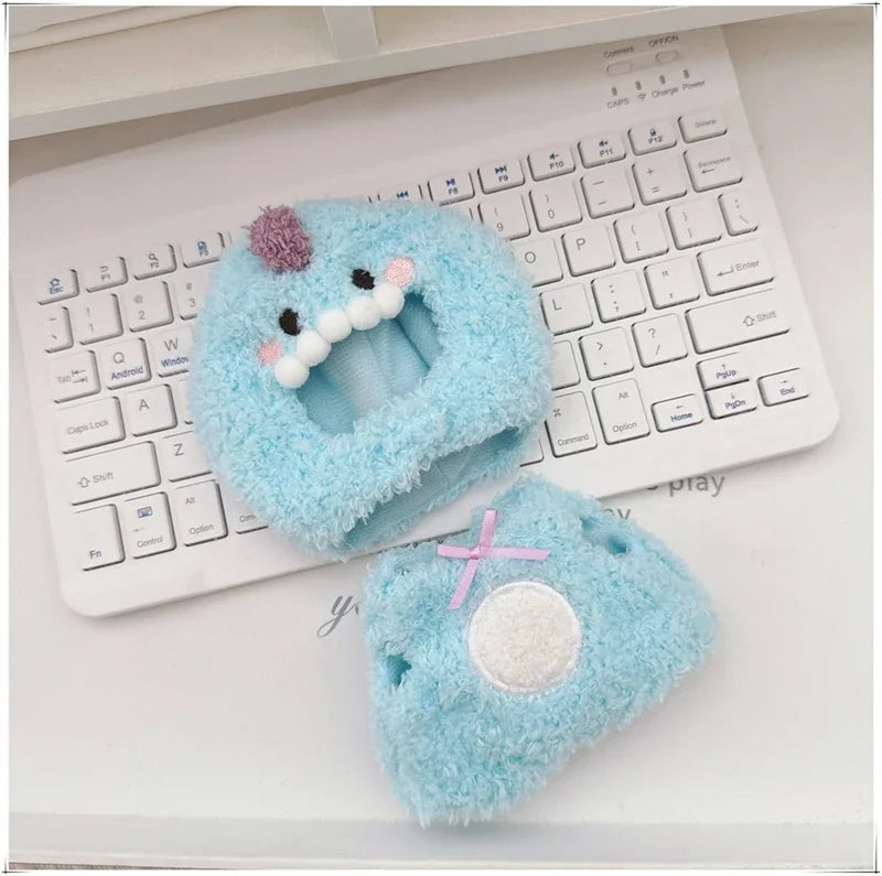 🐾 Adorable Animal Cosplay Outfits for 17cm Labubu Dolls