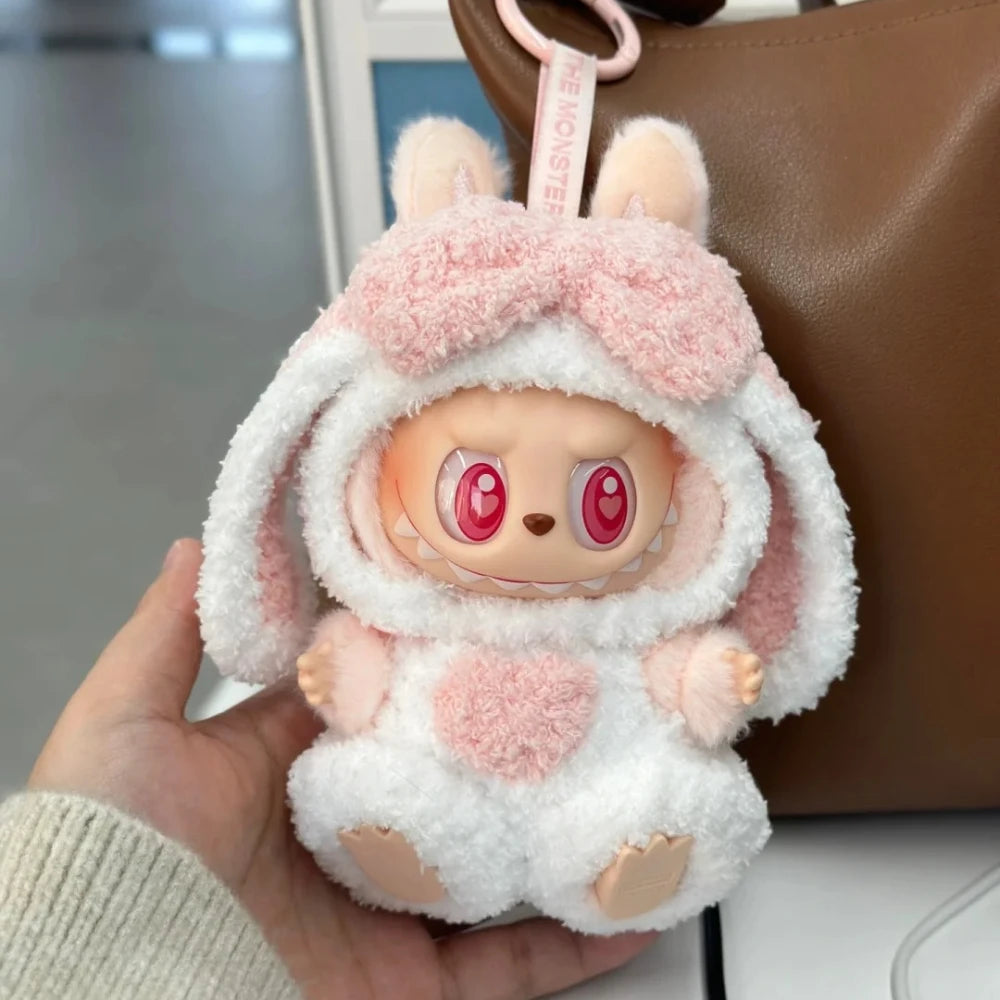 17cm Labubu Furry Rabbit Costume