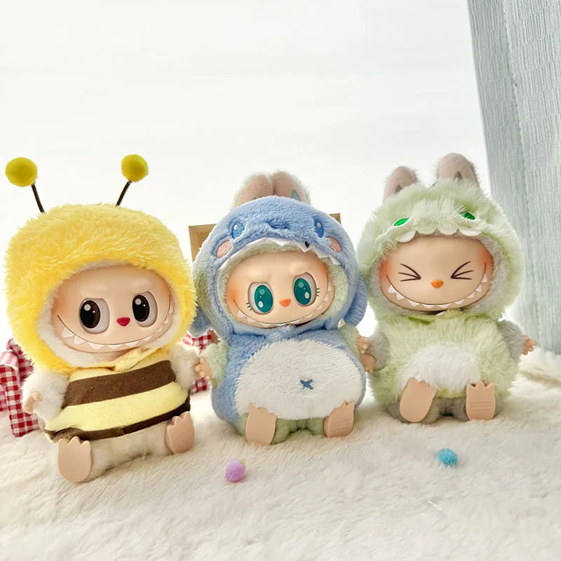 Adorable Cartoon outfit 17cm Labubu Doll Outfit Set