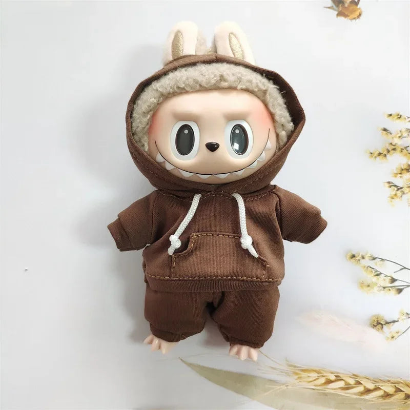 17cm Labubu Hoodie Sweatshirt & Pants Set