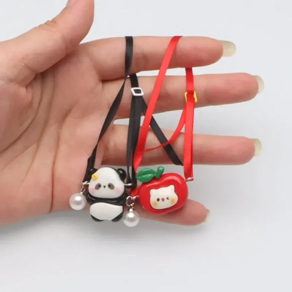 👜 Mini Bag Accessories for 17cm Labubu Dolls – Cute Shoulder &amp; Crossbody Styles
